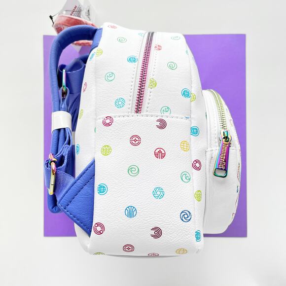 Loungefly Disney Epcot Spaceship Earth Backpack 40th Anniversary Parks Figment - Picture 6 of 11